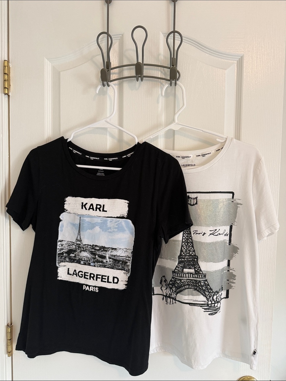 Two Karl Lagerfeld Tees